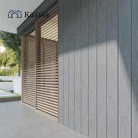 Panneaux de clôture périphériques en WPC pour extérieur, design économique, panneaux décoratifs en composite WPC pour jardin, panneaux de clôture en WPC pour l'intimité