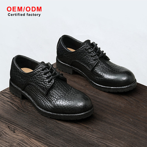 Scarpe Oxford in Pelle di Vacchetta di Alta Qualità OEM Personalizzate, Stile Britannico con Suola in Pelle, Comode Scarpe da <span class=keywords><strong>Uomo</strong></span> con Lacci - Product Image 2