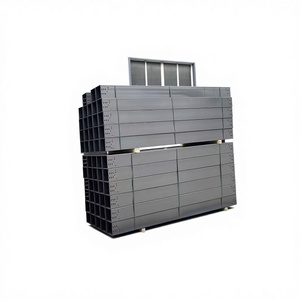 Goulotte de câblage industrielle en acier grande capacité, ignifuge, à montage en surface, à aspect dissimulé, robuste, en métal - Product Image 1