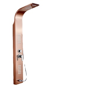 Shower Set A1036 Rectangle Adjustable Temperature Rain Shower With Corrosion Prevention Vacuum Coating Top Spray - Product Image 2