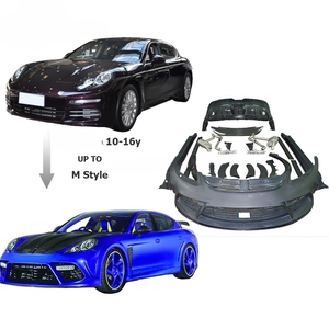 Kit Carrozzeria 2009-2016, Minigonne Laterali, Paraurti e Cofani Auto Compatibili con Porsche 970 in Stile M - Product Image 1