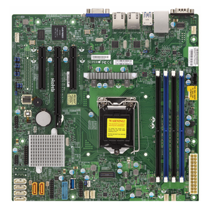 Placa Base para Servidor MicroATX MBD-X11SSL-F con un Solo Socket LGA-1151 (Socket H4) Intel C232, Compatible con DDR4, Nuevo, Entrega Rápida, Buen Precio - Product Image 1
