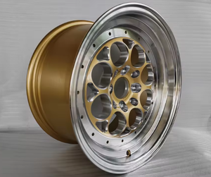 Cerchi in lega di alluminio fresati R15x8.0j 4x100/114.3 da 15 pollici per auto da corsa, di tendenza e a basso prezzo - Product Image 4