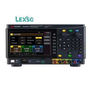 แหล่งจ่ายไฟ Keysight Smart Essentials รุ่น Edu36311a 90w สามช่องจ่ายไฟ หน้าจอ 7 นิ้ว พร้อมพอร์ต Usb/lan สำหรับเครื่องมือทดสอบ Lexso - Product Image 1