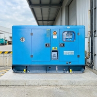 Generador Diésel de Respaldo Confiable para Emergencias, 15kW-50kW, ATS, Refrigeración por Agua, Silencioso, para Centros de Datos y Negocios