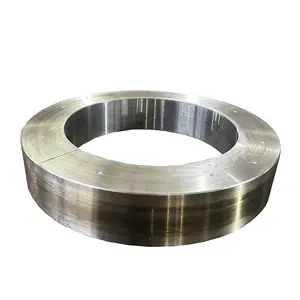 Anello di forgiatura in acciaio inossidabile flange grande diametro anello di forgiatura pressa a caldo ASTM 2205 F60