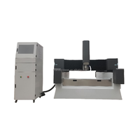 Machine de gravure sur marbre CNC SDLE 1215, machine de découpe entièrement automatique, machine de sculpture sur pierre lourde en promotion