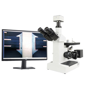 <strong>Inverted</strong> Stereo Trinocular Optical Digital <strong>Microscope</strong> MJ-2000D Analyzing Metal Grain Size 20MP Camera 5K Resolution USB3.0 IP53 - Product Image 4