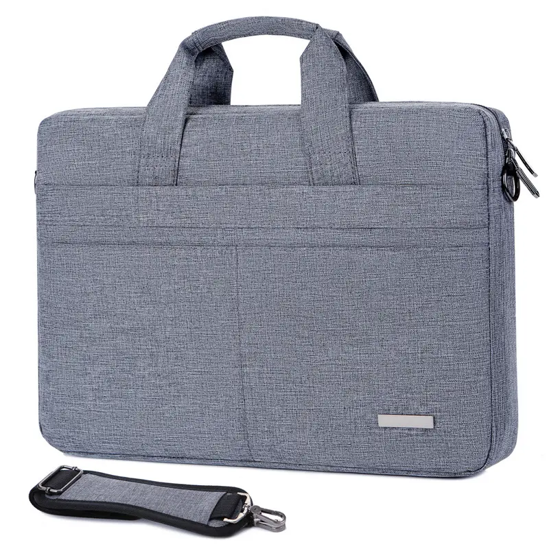 Pochette multifonctionnelle pour ordinateur portable 17.3 pouces, porte-documents d'affaires pour ordinateur portable 17-17.3 pouces/Dell/Lenovo/Acer/HP/MSI/ASUS