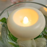 Bougies LED flottantes étanches sans flamme à effet scintillant pour mariages, événements, banquets et décoration intérieure - Vente en gros
