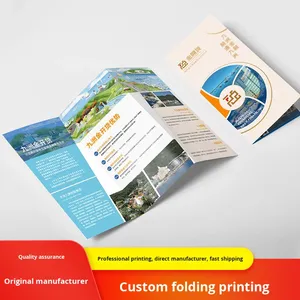 Folleto Tríptico Impreso en Offset, Páginas a Color, Folleto de Una Sola Página, Publicidad, Póster DM, Página Promocional, Papel Kraft A6 - Product Image 5