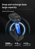 Escáner de Código de Barras Inalámbrico USB con Fuente de Luz CMOS, Lector de Códigos QR 1D/2D para Sistemas Windows, Android, Linux e iOS