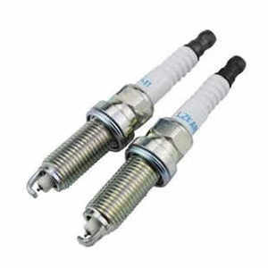 22401-1LA1C หัวเทียนสีขาวนิกเกิลอัลลอยสองเข็มสำหรับ Patrol Pathfinder NV200 <span class=keywords><strong>Almera</strong></span> Infiniti DILKAR7B11 - Product Image 4
