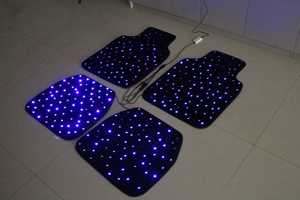 Jourm ------ Tapis de sol de voiture à LED étoilés - Transformez votre voiture en cockpit cosmique - Product Image 4