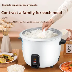 หม้อหุงข้าวพกพาขนาดเล็ก 1.5 ลิตร อลูมิเนียม สแตนเลส ขายส่งจากโรงงาน พร้อมถ้วยตวงและตะหลิว หุงเร็ว ความจุ 1.1 - 2 ลิตร รับผลิตแบบ OEM - Product Image 2