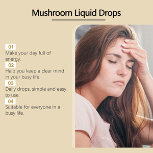 Gouttes liquides de complexe de champignons OEM avec Reishi, Shiitake, Crinière de lion et Cordyceps pour le soutien immunitaire, l'énergie et le bien-être cognitif - Product Image 3