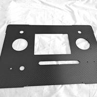 Antuo OEM Custom CNC-bewerking frezen boren 3K hoogwaardig koolstofvezel plaat frame DIY RC quadcopter UAV drone onderdelen