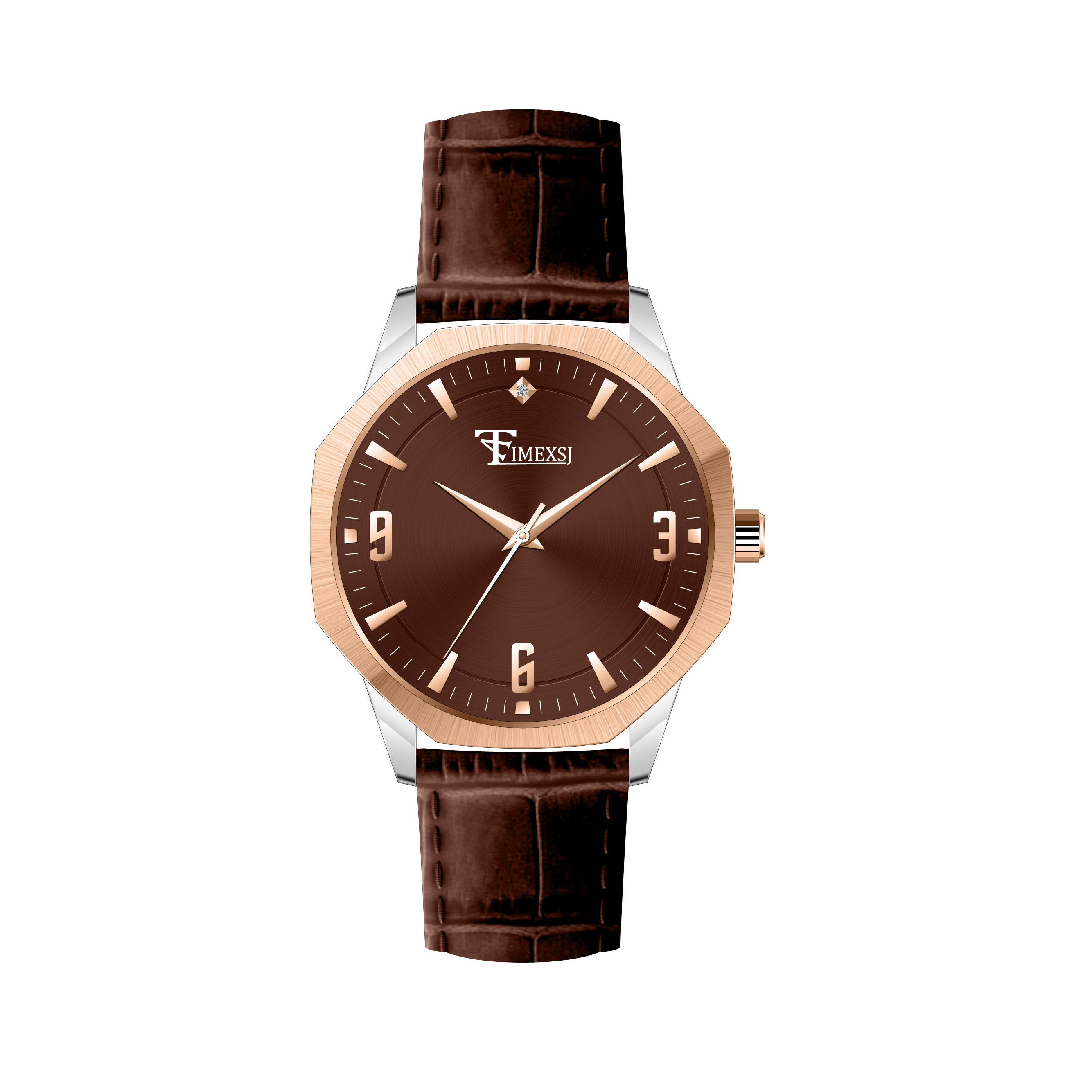 สีน้ำตาล