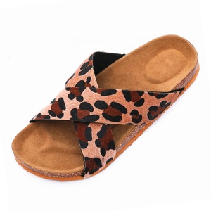 Sandales confortables à imprimé <span class=keywords><strong>de</strong></span> léopard et <span class=keywords><strong>de</strong></span> zèbre pour femmes, avec pieds <span class=keywords><strong>de</strong></span> pieds - Product Image 4
