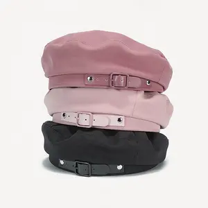 Béret et casquette unisexe en coton pour femme, haut de gamme, personnalisé, mode, saint-valentin, 2023