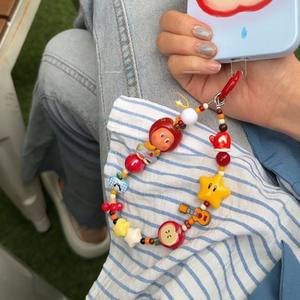 غايوا أبل ستار حقيبة مجوهرات ديي شنقا الإبداعية لطيف الناس المحمول تشاو اللعب الهاتف المحمول قذيفة - Product Image 5