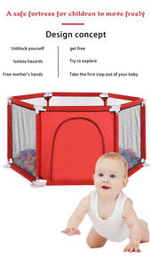 Box per bambini per interni recinzione Guardrail di sicurezza bambino che striscia a piedi per evitare la caduta di tappetino da gioco per soggiorno per bambini - Product Image 4