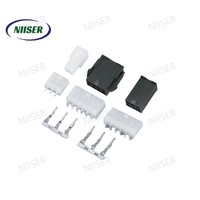 Carcasa de Conector Vertical de Una Sola Fila para PCB, Serie Mini-Lock Molex 53375 Original, Bloqueo Positivo, Paso de 2.50mm, 2-15 Pines