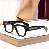Gafas de Sol Cuadradas Extra Grandes de Diseño Moderno, Monturas Ópticas de Moda, Gafas Graduadas con Protección Contra la Luz Azul