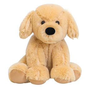 Peluche de Perro Dorado de <span class=keywords><strong>Sam</strong></span>, Muñeco de Peluche Suave y Adorable para Niñas, Almohada Grande, Venta al por Mayor, Relleno de Peluche Corto y Algodón, 31-50cm - Product Image 5