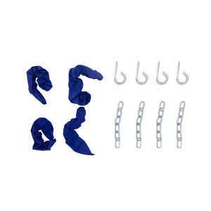 स्टैंड तकिया और स्टोरेज जेम्क के साथ आरामदायक पैटिओ बगीचे के लिए भारी समर्थन आउटडोर हैममॉक - Product Image 6