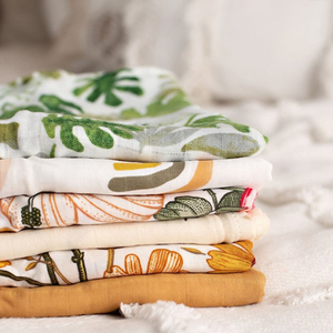 Tianyi — écharpe personnalisée en coton, 2 couches, organza doux, pour bébé, <span class=keywords><strong>nouveau</strong></span>-<span class=keywords><strong>né</strong></span>, serviette en mousseline, enveloppante/l, vente en gros - Product Image 4