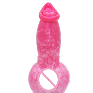 Gode en silicone doux pour la peau FAAK Design confortable dans les New Dark Spirits, Hell <span class=keywords><strong>Fire</strong></span> & Peach <span class=keywords><strong>Witch</strong></span> Colors - Product Image 1