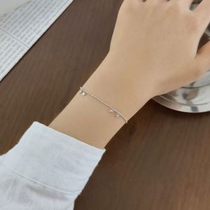 Dylam - Pulsera de Plata de Ley 925 con Cuentas y Colgante de Corazón, Diseño Minimalista y Elegante para Mujer - Product Image 4