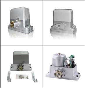 Kit d'ouverture de <span class=keywords><strong>portail</strong></span> <span class=keywords><strong>coulissant</strong></span> électrique automatique robuste 1800 kg <span class=keywords><strong>avec</strong></span> 4 télécommandes, crémaillères de 4 m, capteur, lampe et bouton poussoir - Product Image 4