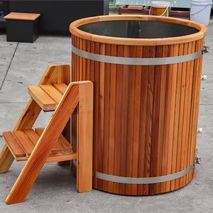 Terapi celup dingin bak mandi es kayu, terapi tetes dingin, kontrol fisik, pemulihan kinerja fisik, bak dingin - Product Image 6