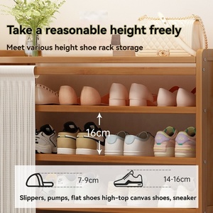 Zapatero moderno Zapatero <span class=keywords><strong>de</strong></span> gran capacidad a prueba <span class=keywords><strong>de</strong></span> polvo en la <span class=keywords><strong>entrada</strong></span> <span class=keywords><strong>de</strong></span> la <span class=keywords><strong>casa</strong></span> Almacenamiento <span class=keywords><strong>de</strong></span> zapatos <span class=keywords><strong>de</strong></span> alquiler multicapa Wonder - Product Image 3