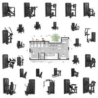 Máquina de Alta Calidad para Abdominales y Extensiones de Espalda, Equipo Multifuncional para Ejercicios de Core y Músculos