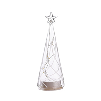 Großhandel Glas Ornamente für Weihnachten Glas dekoration Baum Weihnachts baum Dekoration
