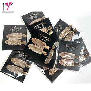 ชุดกิ๊บหนีบผมสำหรับร้านเสริมสวยกิ๊บหนีบผมจระเข้กิ๊บติดผมสีทองแบบไม่2026 - Product Image 2