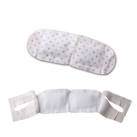 Masque oculaire chauffant jetable OEM emballé individuellement pour l'hygiène, à usage unique
