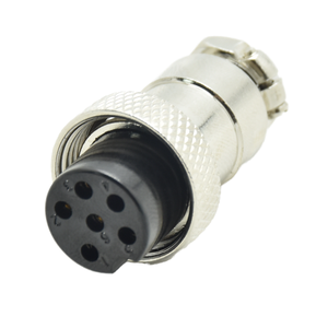 Không thấm nước kết nối hàn GX 6 pin bạc-mạ liên hệ với cảm biến Cáp Nam Nữ cắm Bảng điều chỉnh Núi Hàn cáp kết nối - Product Image 5