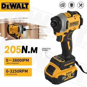   Visseuse à chocs DCF850 20V, couple de 205 Nm, interrupteur marche/arrêt, pour vissage et serrage de boulons, atelier de construction - Product Image 1