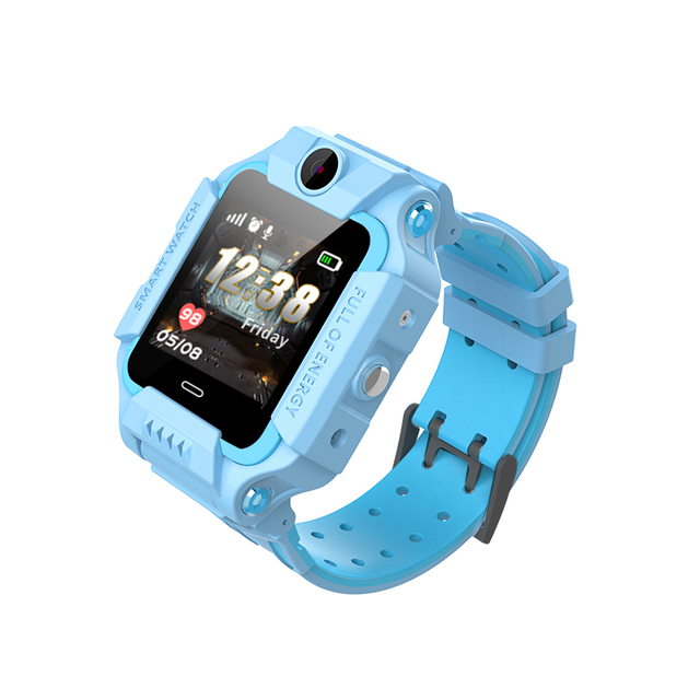 Kids Smart Watch with Flip Design Dual Camera LBS Location SOS Help 2023 Cheap Child Smart Watch