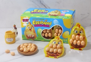 Bonbons en gros : Boîte d'emballage de chewing-gum « Poule qui pond des œufs » - Product Image 3