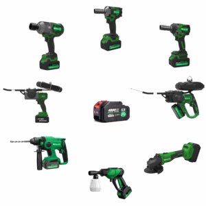 2021 sản phẩm hot 21V mùa hè màu xanh lá cây không chổi than Pin Điện công cụ điện - Product Image 1