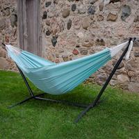 Hamac de camping pliable ultra léger et portable de style moderne pour l'extérieur, avec cadre et support, vente en gros
