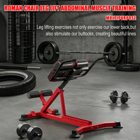 Chaise romaine pliable et réglable en acier au carbone pour entraînement du bas du dos et du tronc, usage domestique, OEM ODM