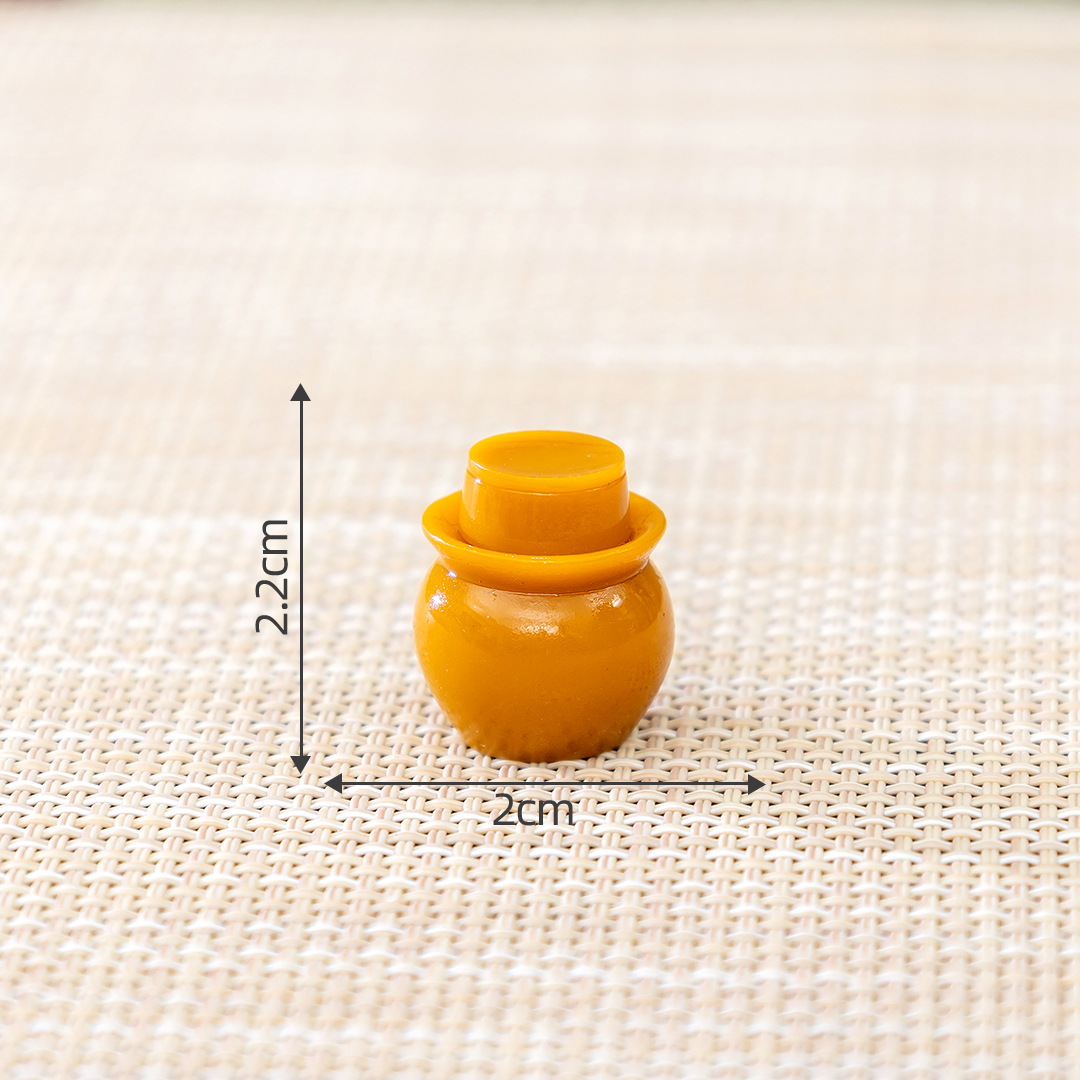colorful No. 15 Pickled Cabbage Jar Set Yellow