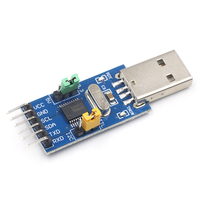Módulo CH341T 2 en 1, USB a I2C IIC UART, USB a TTL, Descargador de Puerto Serie MCU