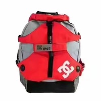 Sac à roulettes triangulaire YSMLE respirant unisexe pour enfants et adultes, grande capacité, pour équipement de patinage et de ski